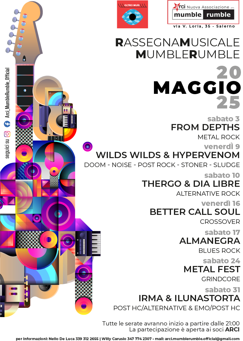 Programma Maggio2025 Mumble Rumble